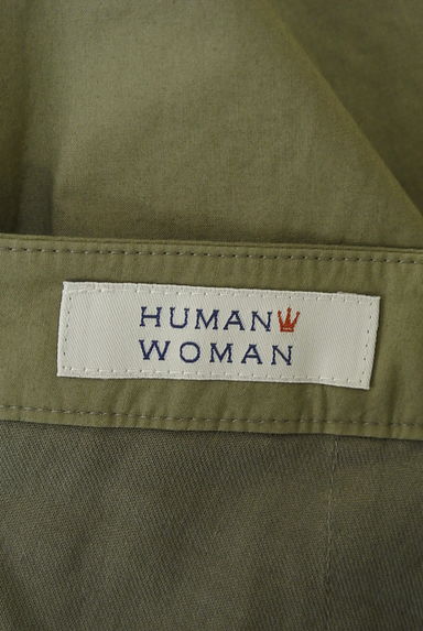クリックで大画像表示 HUMAN WOMAN(ヒューマンウーマン)の古着「ラップ風ミディスカート(スカート)」大画像6へ