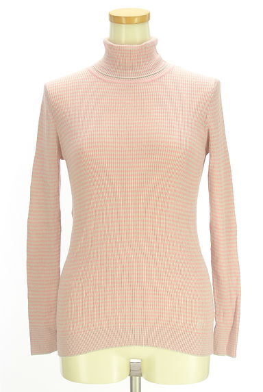 クリックで大画像表示 McGREGOR(マックレガー)の古着「タートルネックボーダーニット(ニット)」大画像1へ