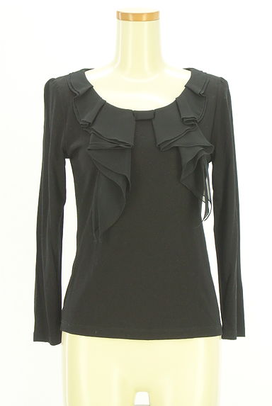 クリックで大画像表示 ef-de(エフデ)の古着「シフォンティアードフリルカットソー(カットソー・プルオーバー)」大画像1へ