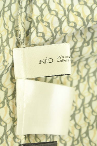 クリックで大画像表示 INED(イネド)の古着「ベルト付きボウタイロングワンピース(ワンピース・チュニック)」大画像6へ