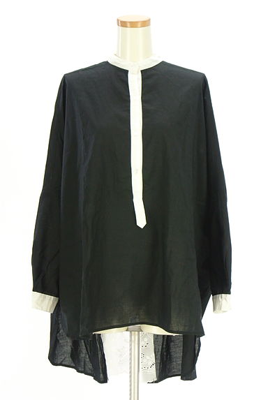 クリックで大画像表示 MidiUmi(ミディウミ)の古着「バイカラーブラウス(カットソー・プルオーバー)」大画像1へ