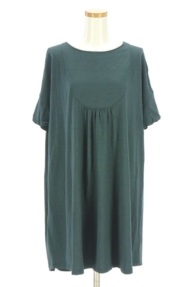 l'atelier du savon（アトリエ ドゥ サボン）の古着「バルーン袖フレアチュニック（ワンピース・チュニック）」大画像１へ