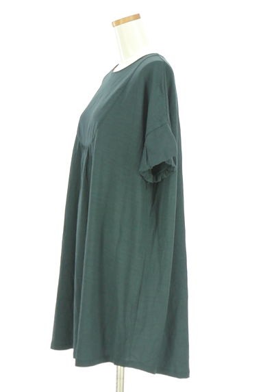 l'atelier du savon（アトリエ ドゥ サボン）の古着「バルーン袖フレアチュニック（ワンピース・チュニック）」大画像３へ