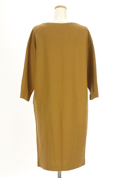 クリックで大画像表示 bulle de savon(ビュルデサボン)の古着「膝下ウールボックスワンピース(ワンピース・チュニック)」大画像2へ