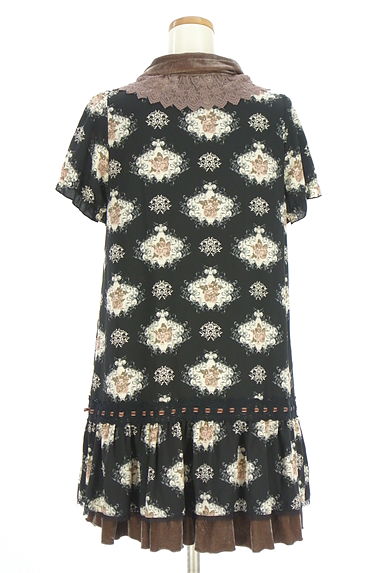 axes femme（アクシーズファム）の古着「花柄ミニワンピース（ワンピース・チュニック）」大画像２へ