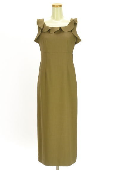 クリックで大画像表示 PROPORTION BODY DRESSING(プロポーションボディドレッシング)の古着「フリルロングワンピース(ワンピース・チュニック)」大画像1へ