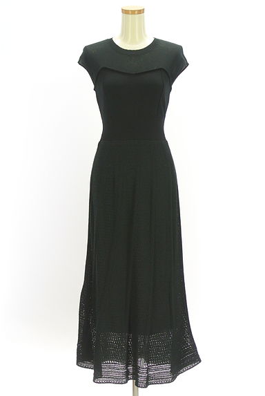 クリックで大画像表示 PROPORTION BODY DRESSING(プロポーションボディドレッシング)の古着「ニットマキシワンピース(ワンピース・チュニック)」大画像1へ