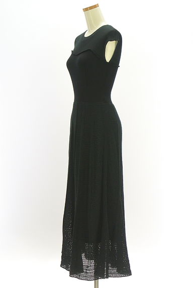 クリックで大画像表示 PROPORTION BODY DRESSING(プロポーションボディドレッシング)の古着「ニットマキシワンピース(ワンピース・チュニック)」大画像3へ