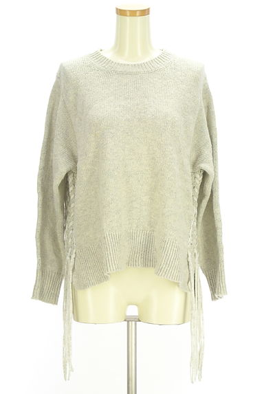 MAYSON GREY（メイソングレイ）の古着「サイドレースアップニット（セーター）」大画像１へ