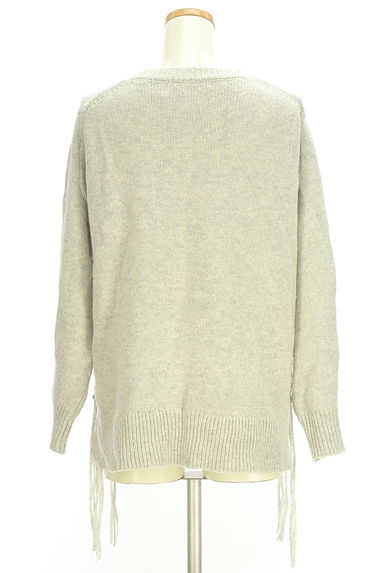 MAYSON GREY（メイソングレイ）の古着「サイドレースアップニット（セーター）」大画像２へ