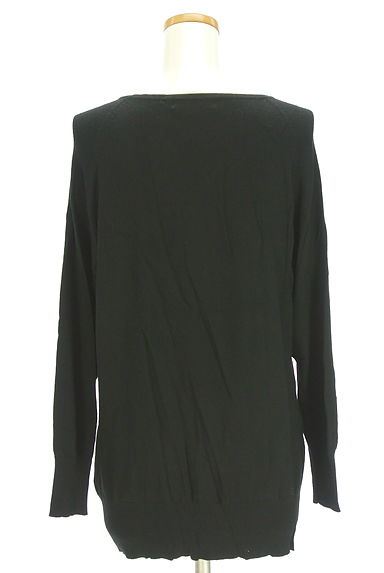 M-premier（エムプルミエ）の古着「ポケット付きラグランロングニット（ニット）」大画像２へ