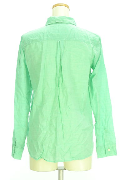 MAYSON GREY（メイソングレイ）の古着「ラウンドヘムカラーシャツ（カジュアルシャツ）」大画像２へ