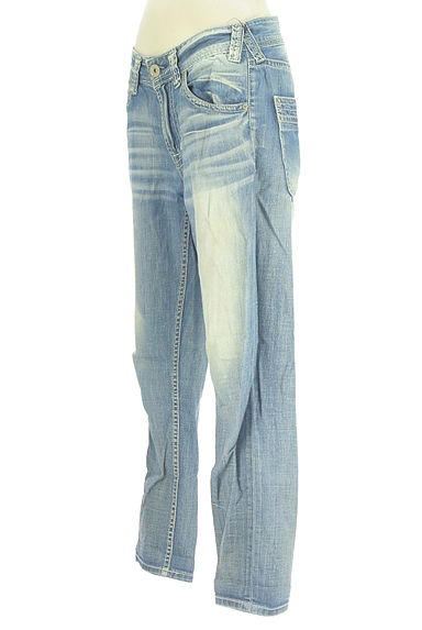 MAYSON GREY（メイソングレイ）の古着「ウオッシュド加工テーパードデニムパンツ（デニムパンツ）」大画像３へ