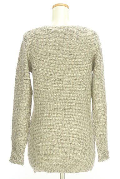 MAYSON GREY（メイソングレイ）の古着「深Vネックラメニット（ニット）」大画像２へ