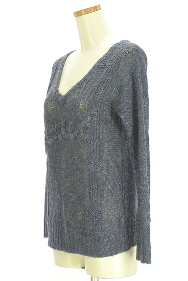 MAYSON GREY（メイソングレイ）の古着「モヘヤ混ローゲージニット（ニット）」大画像３へ