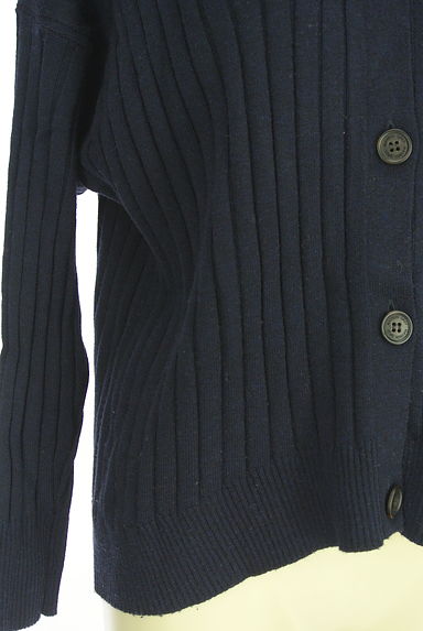 MAYSON GREY（メイソングレイ）の古着「Vネックリブニットカーディガン（カーディガン・ボレロ）」大画像５へ