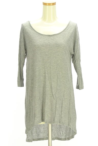 MAYSON GREY（メイソングレイ）の古着「七分袖フィッシュテールカットソー（Ｔシャツ）」大画像１へ