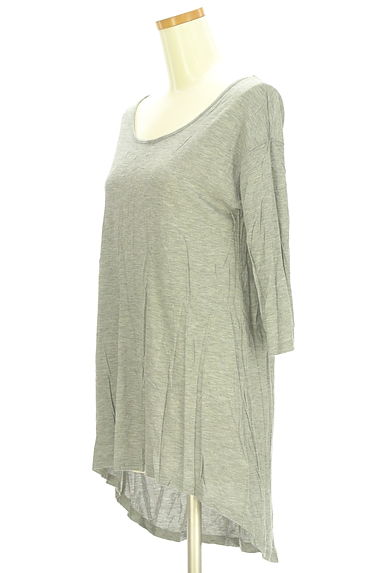 MAYSON GREY（メイソングレイ）の古着「七分袖フィッシュテールカットソー（Ｔシャツ）」大画像３へ