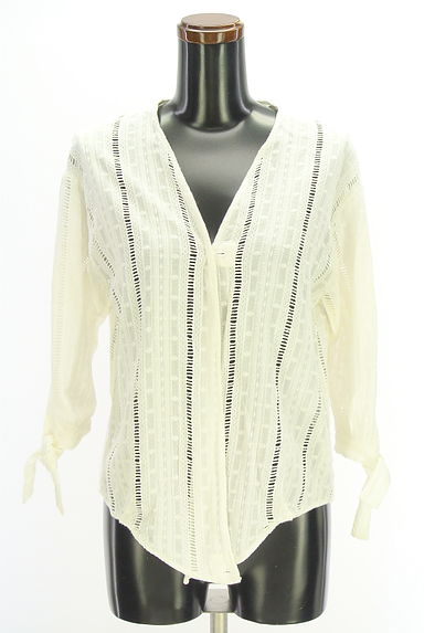 クリックで大画像表示 MAYSON GREY(メイソングレイ)の古着「2WAY七分袖ブラウス(ブラウス)」大画像1へ