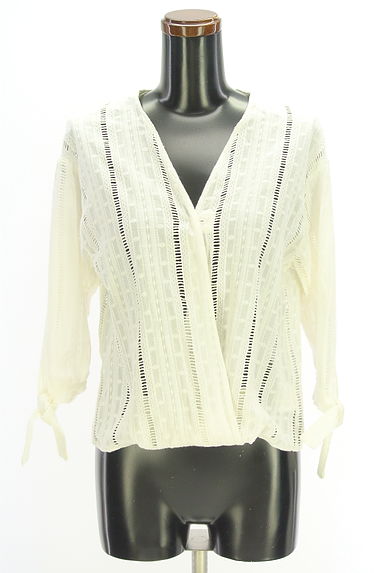 クリックで大画像表示 MAYSON GREY(メイソングレイ)の古着「2WAY七分袖ブラウス(ブラウス)」大画像4へ