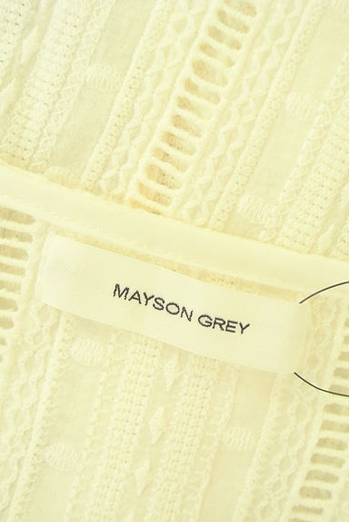 クリックで大画像表示 MAYSON GREY(メイソングレイ)の古着「2WAY七分袖ブラウス(ブラウス)」大画像6へ