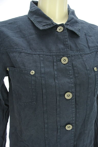 MAYSON GREY（メイソングレイ）の古着「リネンジャケット（ジャケット）」大画像４へ