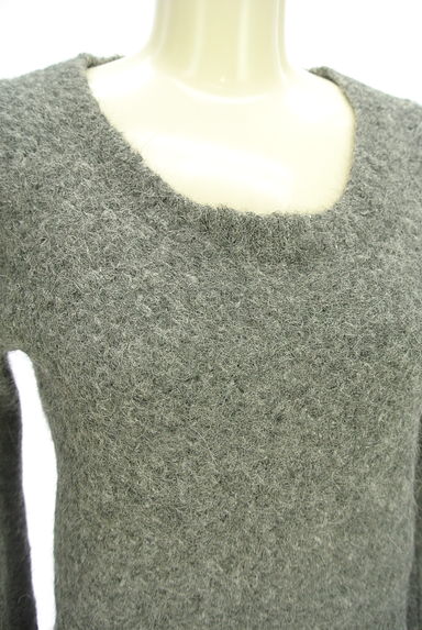 MAYSON GREY（メイソングレイ）の古着「アルパカ混ハイゲージニット（ニット）」大画像４へ