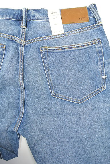 AMERICAN EAGLE（アメリカンイーグル）の古着「ウォッシュド加工ストレートデニムパンツ（デニムパンツ）」大画像４へ