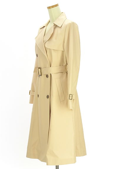 クリックで大画像表示 PROPORTION BODY DRESSING(プロポーションボディドレッシング)の古着「ベルト付きロングトレンチコート(トレンチコート)」大画像3へ