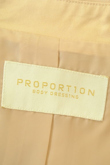 クリックで大画像表示 PROPORTION BODY DRESSING(プロポーションボディドレッシング)の古着「ベルト付きロングトレンチコート(トレンチコート)」大画像6へ