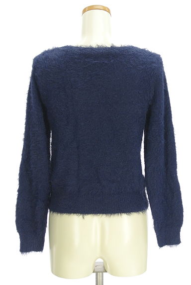 MISCH MASCH（ミッシュマッシュ）の古着「パール付きシャギーニット（ニット）」大画像２へ