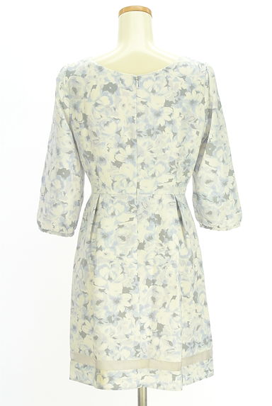 MISCH MASCH（ミッシュマッシュ）の古着「七分袖花柄膝上ワンピース（ワンピース・チュニック）」大画像２へ