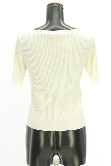 MISCH MASCH（ミッシュマッシュ）の古着「花刺繍リブニット（ニット）」大画像２へ