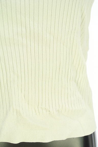 MISCH MASCH（ミッシュマッシュ）の古着「花刺繍リブニット（ニット）」大画像４へ