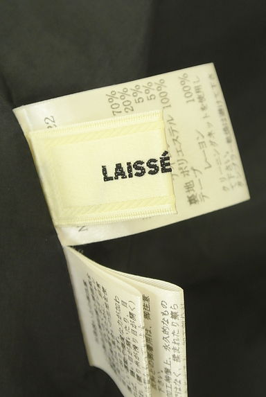 LAISSE PASSE（レッセパッセ）の古着「フロッキー花柄膝丈ワンピース（ワンピース・チュニック）」大画像６へ