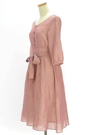 PROPORTION BODY DRESSING（プロポーションボディドレッシング）の古着「7分袖ワンピース（ワンピース・チュニック）」大画像３へ