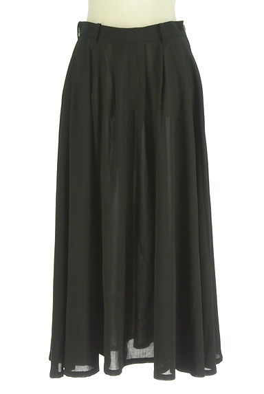 Y's（ワイズ）の古着「ロングフレアシアースカート（ロングスカート・マキシスカート）」大画像１へ