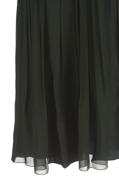 INDIVI（インディヴィ）の古着「ウール×シフォンプリーツスカート（スカート）」大画像５へ