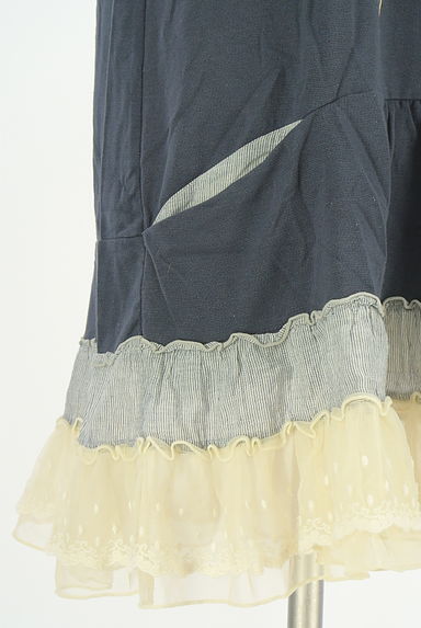 axes femme（アクシーズファム）の古着「裾レースミニワンピース（ワンピース・チュニック）」大画像５へ