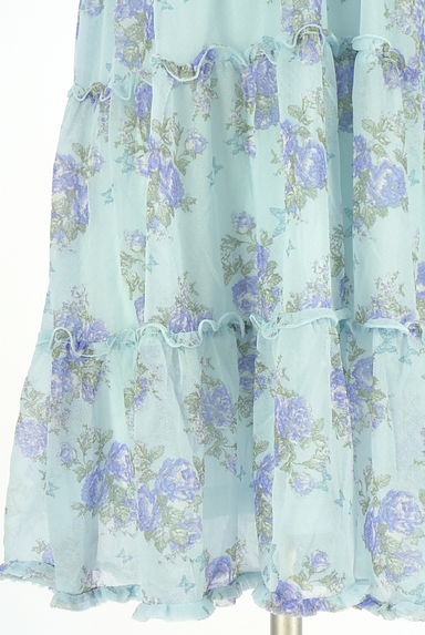 axes femme（アクシーズファム）の古着「膝上花柄キャミワンピース（カットソー・プルオーバー）」大画像５へ