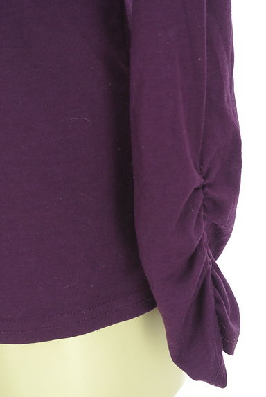 クリックで大画像表示 axes femme(アクシーズファム)の古着「クシュハイネックレースカットソー(カットソー・プルオーバー)」大画像5へ