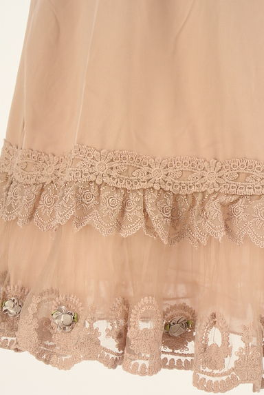 axes femme（アクシーズファム）の古着「膝丈レーススカート（スカート）」大画像５へ