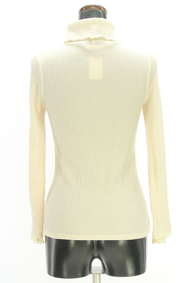 クリックで大画像表示 axes femme(アクシーズファム)の古着「レース付きタートルネックニット(ニット)」大画像2へ