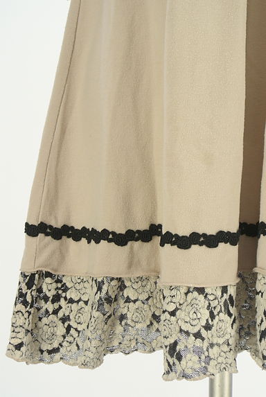 クリックで大画像表示 axes femme(アクシーズファム)の古着「裾レースミニフレアワンピース(ワンピース・チュニック)」大画像5へ