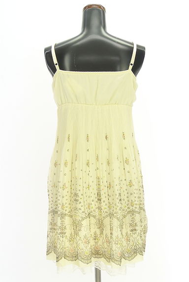 axes femme（アクシーズファム）の古着「花柄シフォンキャミワンピース（キャミワンピース）」大画像２へ