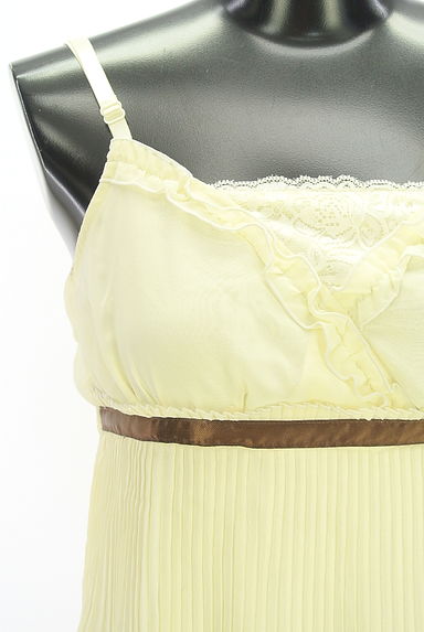 axes femme（アクシーズファム）の古着「花柄シフォンキャミワンピース（キャミワンピース）」大画像４へ