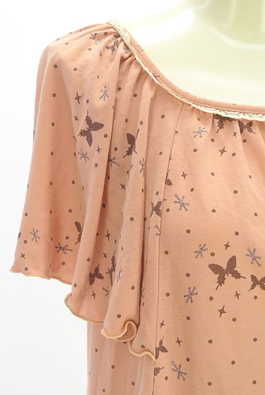 axes femme（アクシーズファム）の古着「バッククロスプリントカットソー（カットソー・プルオーバー）」大画像４へ