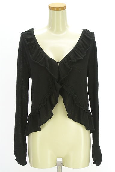 axes femme（アクシーズファム）の古着「フリルニットボレロ（カーディガン・ボレロ）」大画像１へ