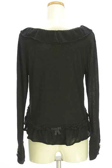 axes femme（アクシーズファム）の古着「フリルニットボレロ（カーディガン・ボレロ）」大画像２へ