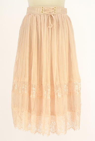 クリックで大画像表示 axes femme(アクシーズファム)の古着「ミモレ丈シアースカート(ロングスカート・マキシスカート)」大画像1へ